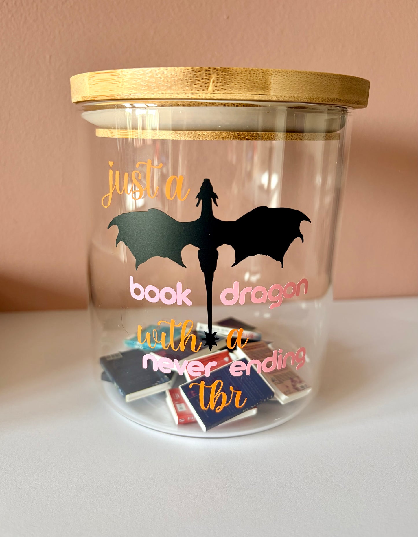 Just a Book Dragon Never Ending TBR Jar