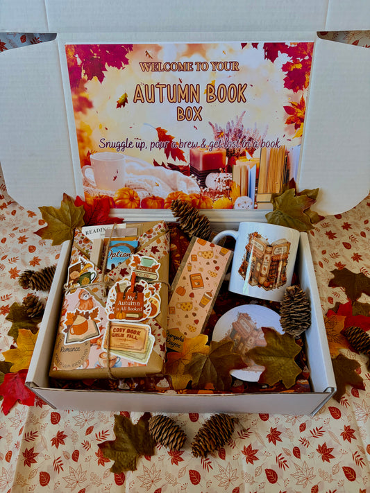 Autumn Blind Date With A Book Box - Well Loved Condition