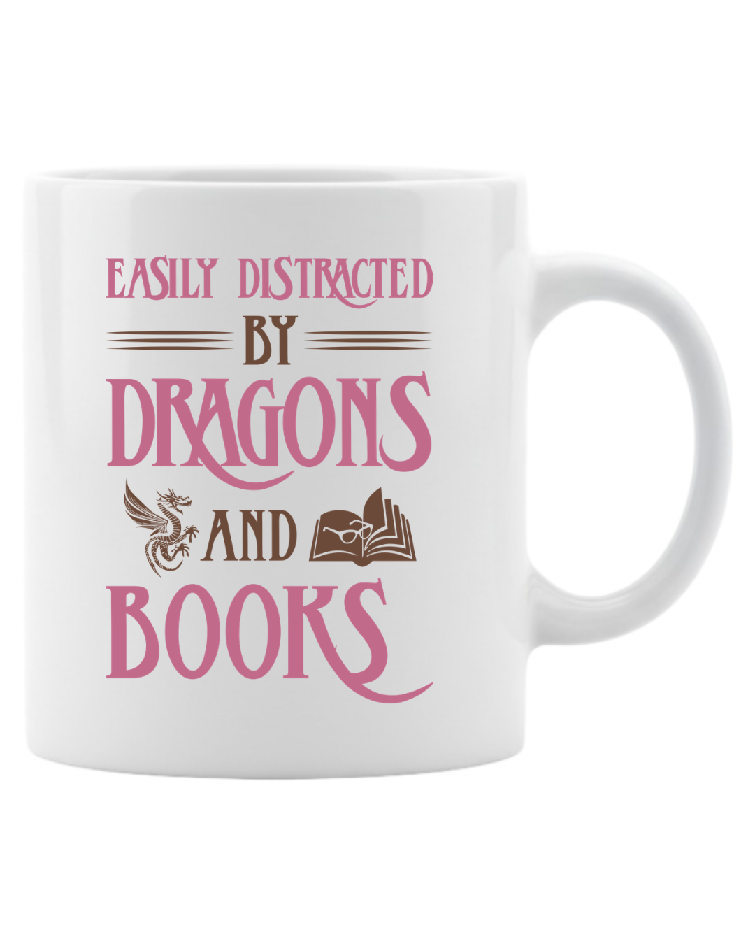 Easily Distracted By Dragons And Books