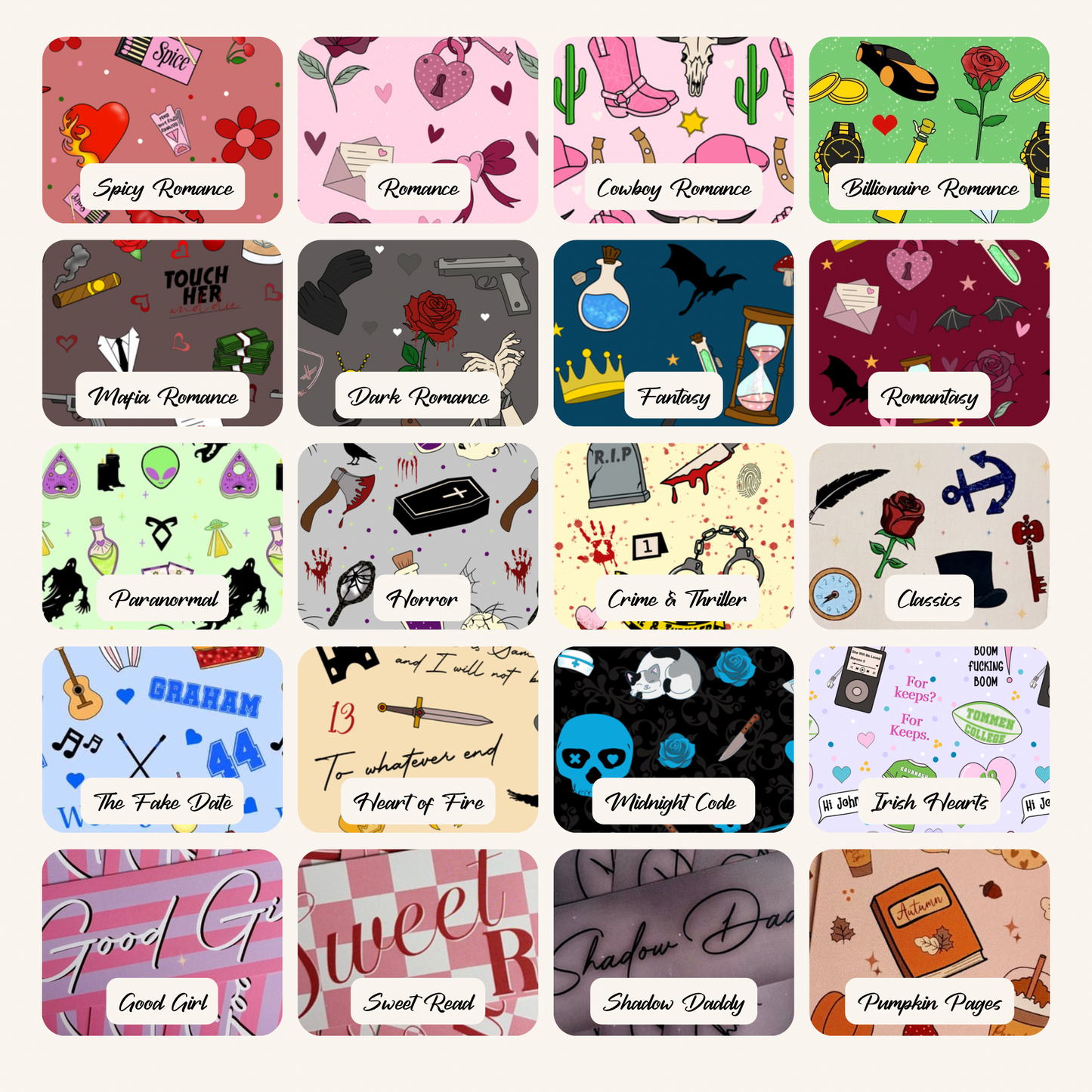 Cosy Bookmarks